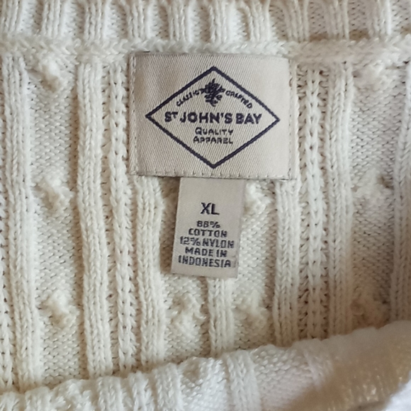 Cream Cable Knit Sweater - Picture 3 of 3